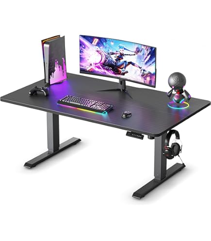 Amazon.co.jp: 昇降式 ゲーミングローデスク 幅90cm キーボードラック